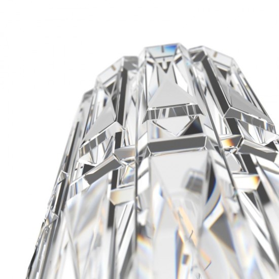 68678-045 Chrome Wall Lamp with Crystal