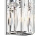 68679-045 Chrome 3 Light Wall Lamp with Crystal