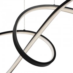 68481-045 LED Matt Black Pendant 4000K