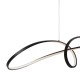 68481-045 LED Matt Black Pendant 4000K
