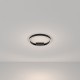 68596-045 LED 3000K Black Metal Ring Ceiling Lamp Ø40