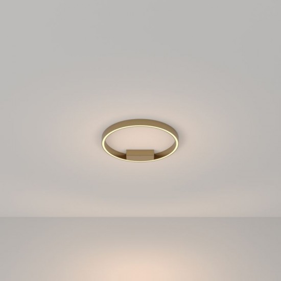 68597-045 LED 3000K Brass Metal Ring Ceiling Lamp Ø40