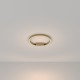 68597-045 LED 3000K Brass Metal Ring Ceiling Lamp Ø40