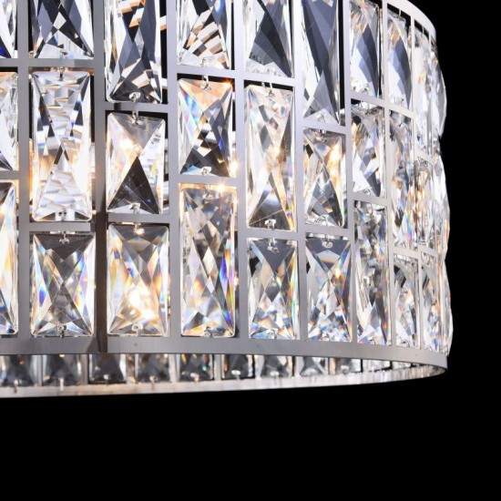42649-045 Crystal & Chrome 4 Light Pendant