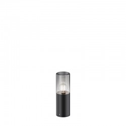 73637-045 Outdoor Graphite Bollard with Ombre Glass
