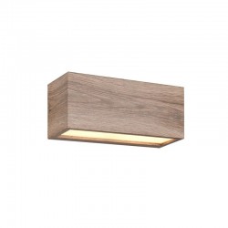77599-049 Wooden Up & Down Wall Lamp IP44
