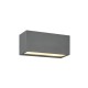 77600-049 Anthracite Up & Down Wall Lamp IP44