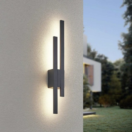 70823-049 Anthracite LED Wall Lamp IP54