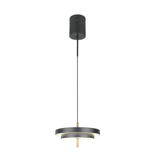80643-049 Black & Gold CCT Pendant Ø 40 cm