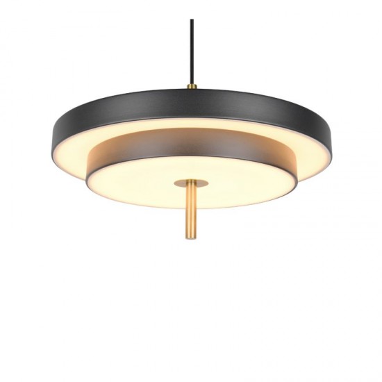 80643-049 Black & Gold CCT Pendant Ø 40 cm