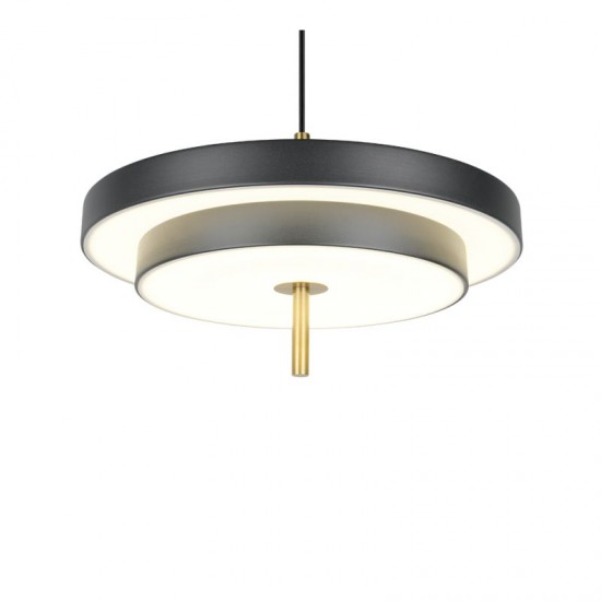 80643-049 Black & Gold CCT Pendant Ø 40 cm