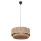 77694-049 Black Pendant with Natural Jute