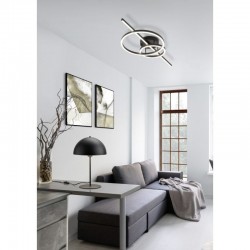 70857-049 Matt Black Table Lamp ∅ 30 cm