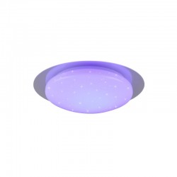 47261-049 Bathroom RGBW Flush with Starry Sky Effect Ø 35 cm
