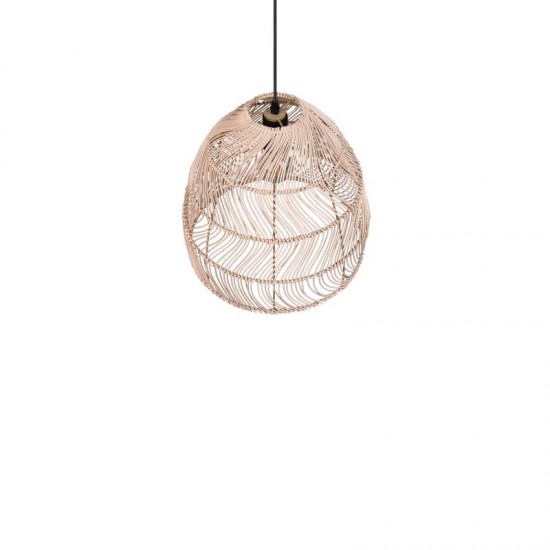 70784-049 Natural Rattan Pendant