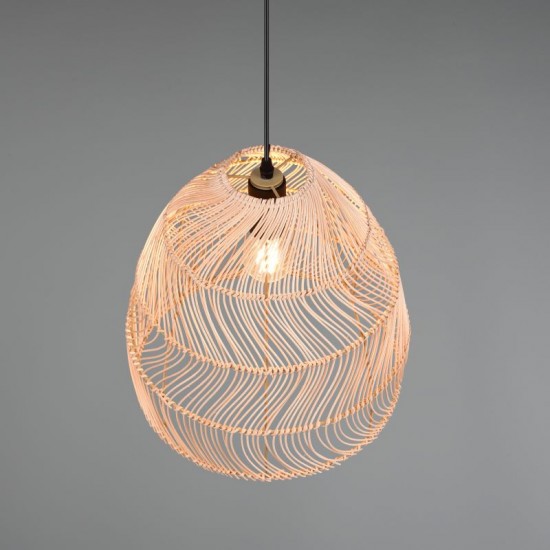 70784-049 Natural Rattan Pendant