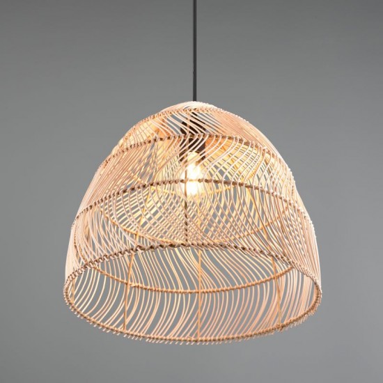 70784-049 Natural Rattan Pendant