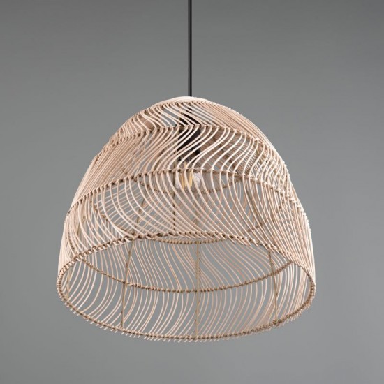 70784-049 Natural Rattan Pendant