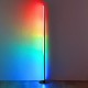 77153-049 Black RGB Floor Lamp with Sound Control