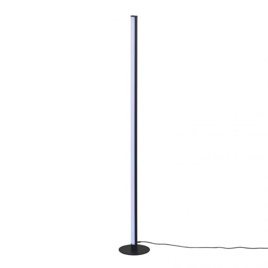 77153-049 Black RGB Floor Lamp with Sound Control