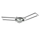 47797-049 Matt Black CCT Flush with Remote Control