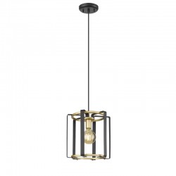 Dallas 1 - Vintage Black & Gold Pendant Ø 30 cm Dallas 1 - Vintage Black & Gold Pendant Ø 30 cm