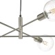 Anna SC - Adjustable Satin Chrome 6 Light Centre Fitting