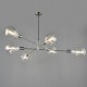 Anna SC - Adjustable Satin Chrome 6 Light Centre Fitting