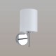 Bella WCH - Chrome Wall Lamp with White Shade