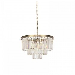 Heidi 1AB - Antique Brass 9 Light Chandelier with Crystal Heidi 1AB - Antique Brass 9 Light Chandelier with Crystal