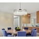 Chloe 3 - Crystal & Chrome 6 Light Chandelier Chloe 3 - Crystal & Chrome 6 Light Chandelier