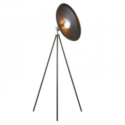 67481-001 Black & Nickel Tripod Floor Lamp