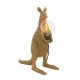 63793-100 Vintage Gold Kangaroo Table Lamp