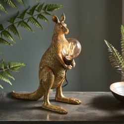 63793-001 Vintage Gold Kangaroo Table Lamp 63793-001 Vintage Gold Kangaroo Table Lamp