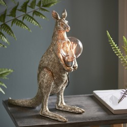 63797-001 Vintage Silver Kangaroo Table Lamp 63797-001 Vintage Silver Kangaroo Table Lamp