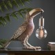 63798-100 Vintage Silver Toucan Table Lamp