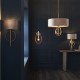 63841-100 Antique Gold Wall Lamp with Mink Satin Shade 63841-100 Antique Gold Wall Lamp with Mink Satin Shade