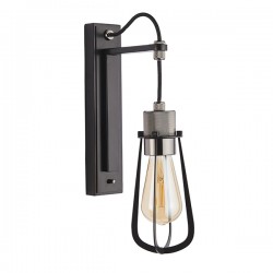 63854-001 Black Chrome Wall Lamp 63854-001 Black Chrome Wall Lamp