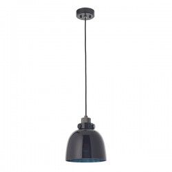 63856-001 Black Chrome Pendant with Black Tinted Glass 63856-001 Black Chrome Pendant with Black Tinted Glass