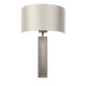 63870-100 Brushed Bronze Wall Lamp with Mink Satin Shade