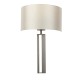 63881-100 Brushed Bronze Wall Lamp with Mink Satin Shade