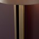 63884-100 Matt Antique Brass Wall Lamp with Mink Satin Shade