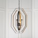 63885-100 Aged Bronze & Gold 4 Light Pendant 63885-100 Aged Bronze & Gold 4 Light Pendant