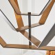 63885-100 Aged Bronze & Gold 4 Light Pendant 63885-100 Aged Bronze & Gold 4 Light Pendant