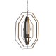63885-100 Aged Bronze & Gold 4 Light Pendant 63885-100 Aged Bronze & Gold 4 Light Pendant