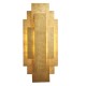 63898-100 Antique Gold Leaf Wall Lamp 63898-100 Antique Gold Leaf Wall Lamp