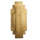 63898-100 Antique Gold Leaf Wall Lamp 63898-100 Antique Gold Leaf Wall Lamp
