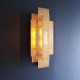 63898-100 Antique Gold Leaf Wall Lamp 63898-100 Antique Gold Leaf Wall Lamp