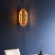 63898-100 Antique Gold Leaf Wall Lamp 63898-100 Antique Gold Leaf Wall Lamp
