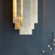 63899-100 Antique Silver Leaf Wall Lamp 63899-100 Antique Silver Leaf Wall Lamp